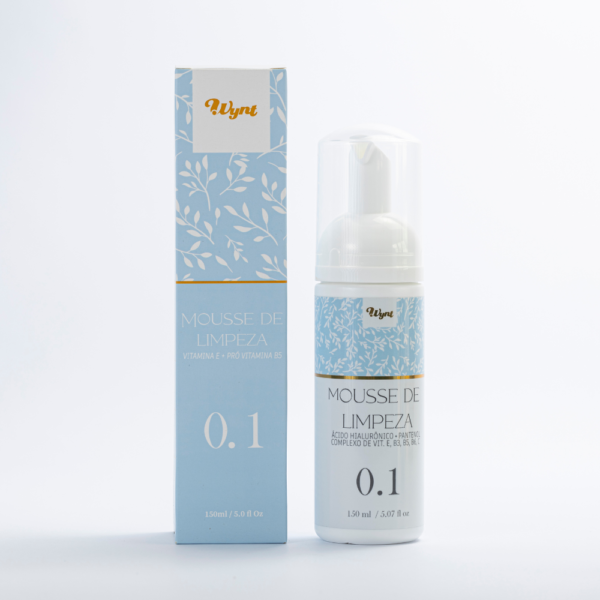 espuma de limpeza facial